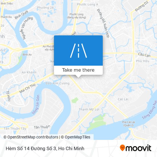 Hèm Số 14 Đường Số 3 map
