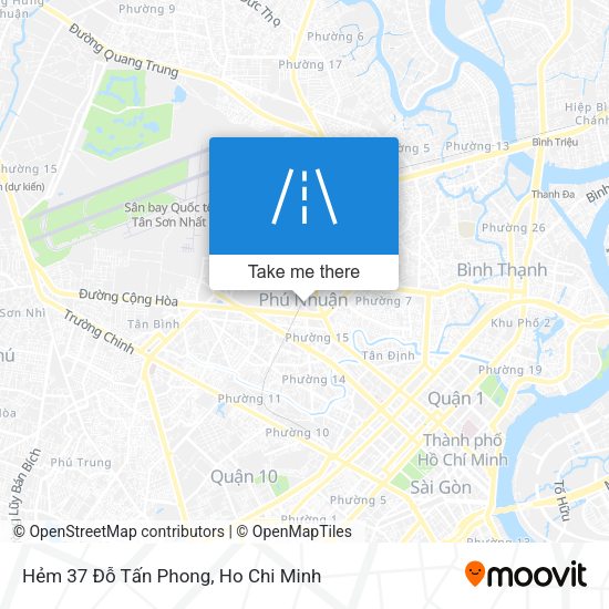 Hẻm 37 Đỗ Tấn Phong map