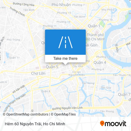 Hẻm 60 Nguyễn Trãi map