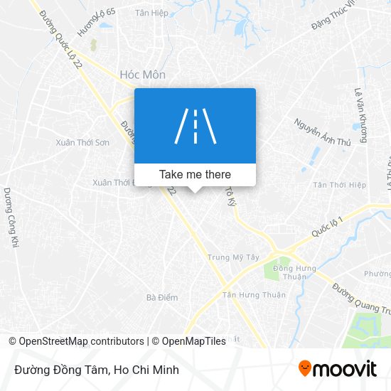 Đường Đồng Tâm map