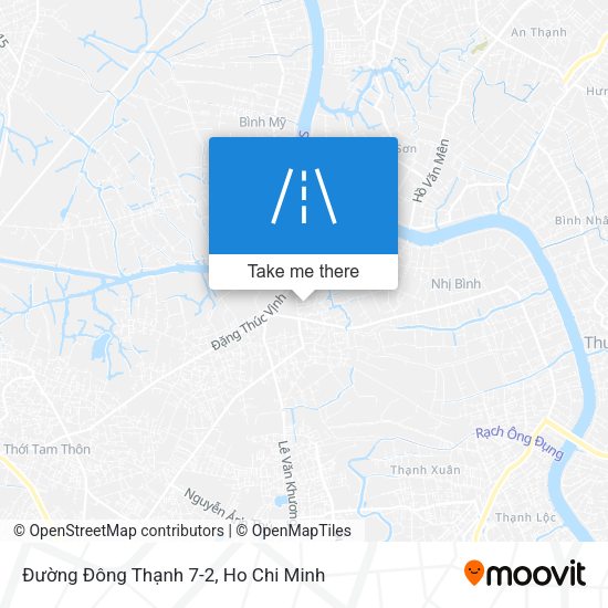 Đường Đông Thạnh 7-2 map