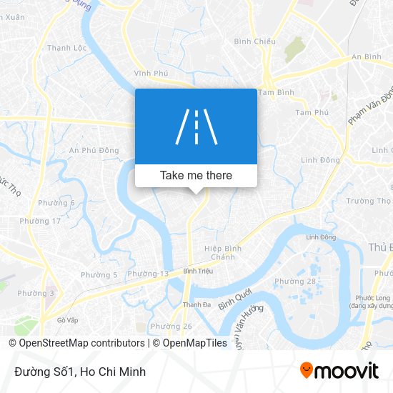 Đường Số1 map