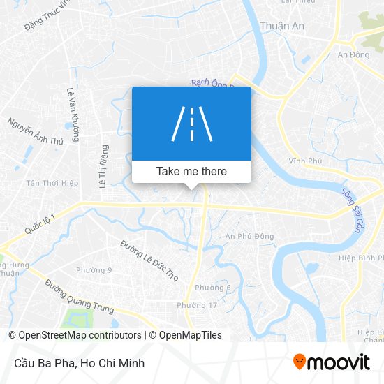 Cầu Ba Pha map