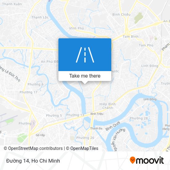 Đường 14 map