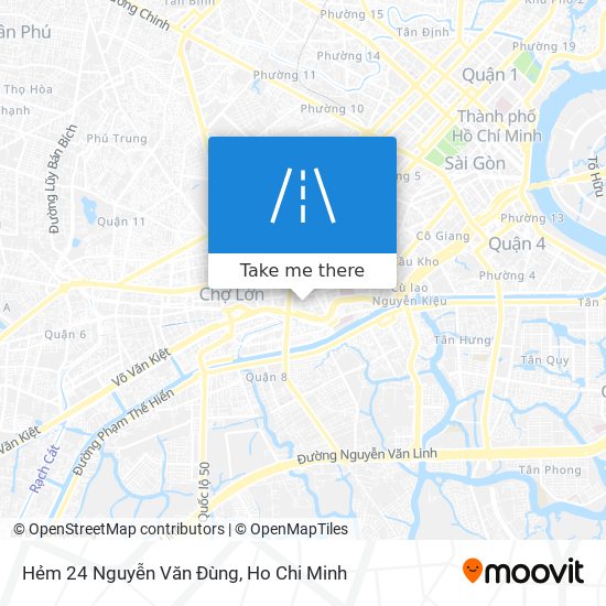 Hẻm 24 Nguyễn Văn Đùng map