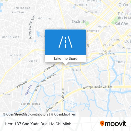 Hẻm 137 Cao Xuân Dục map