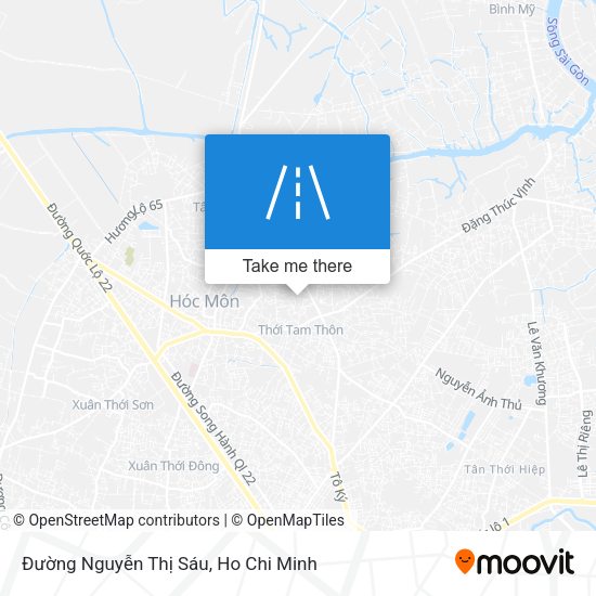 Đường Nguyễn Thị Sáu map