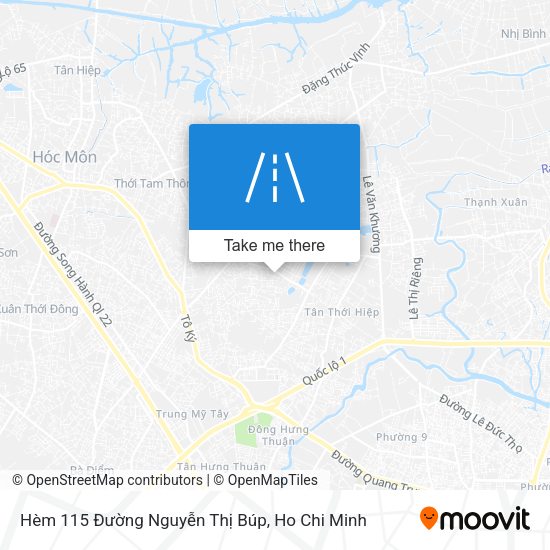 Hèm 115 Đường Nguyễn Thị Búp map