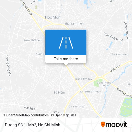 Đường Số 1- Mh2 map