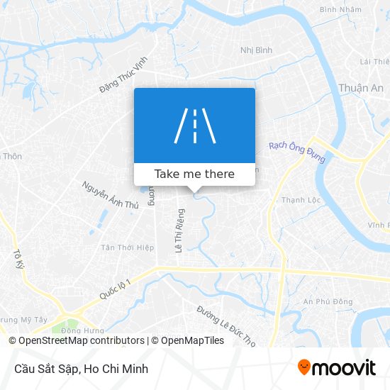 Cầu Sắt Sập map