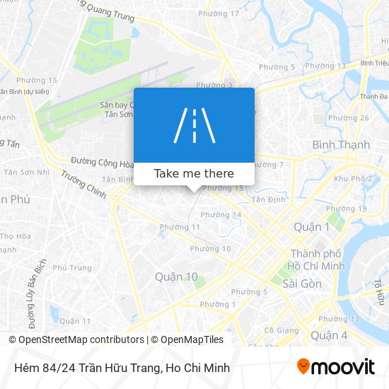 Hẻm 84/24 Trần Hữu Trang map