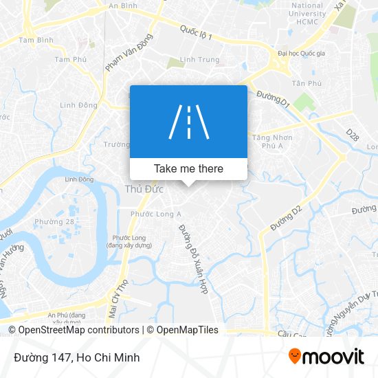 Đường 147 map