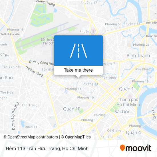 Hẻm 113 Trần Hữu Trang map