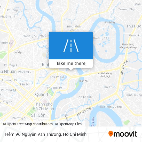 Hẻm 96 Nguyễn Văn Thương map