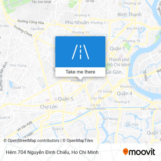 Hẻm 704 Nguyễn Đình Chiểu map