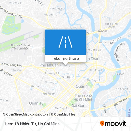 Hẻm 18 Nhiêu Tứ map