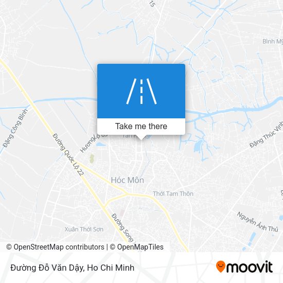 Đường Đỗ Văn Dậy map