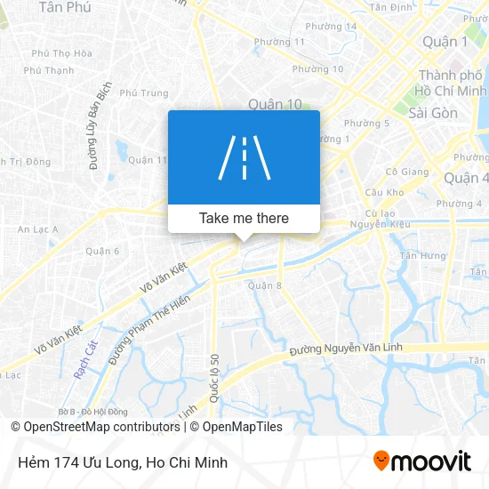 Hẻm 174 Ưu Long map