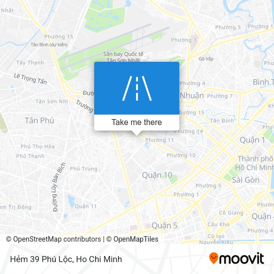 Hẻm 39 Phú Lộc map