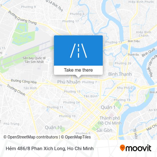 Hẻm 486/8 Phan Xích Long map