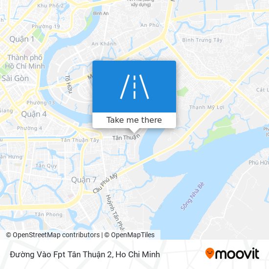 Đường Vào Fpt Tân Thuận 2 map