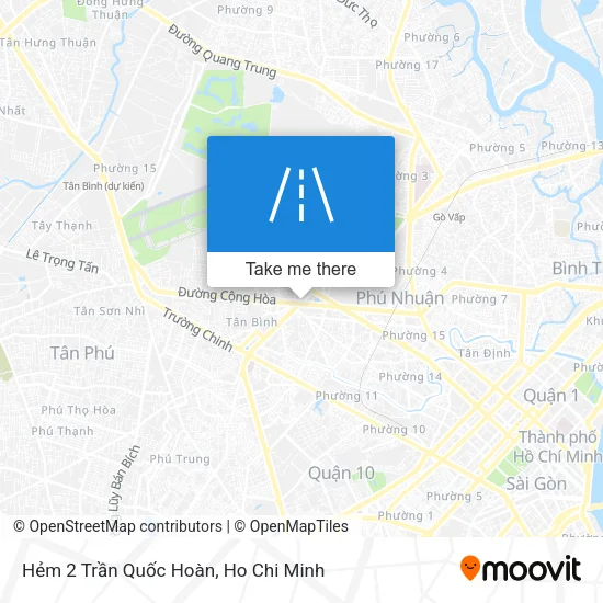Hẻm 2 Trần Quốc Hoàn map