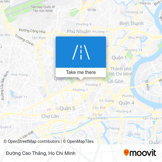 Đường Cao Thắng map