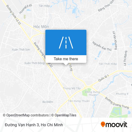 Đường Vạn Hạnh 3 map