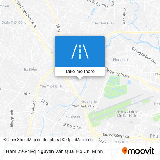 Hẻm 296-Nvq Nguyễn Văn Quá map