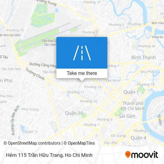 Hẻm 115 Trần Hữu Trang map