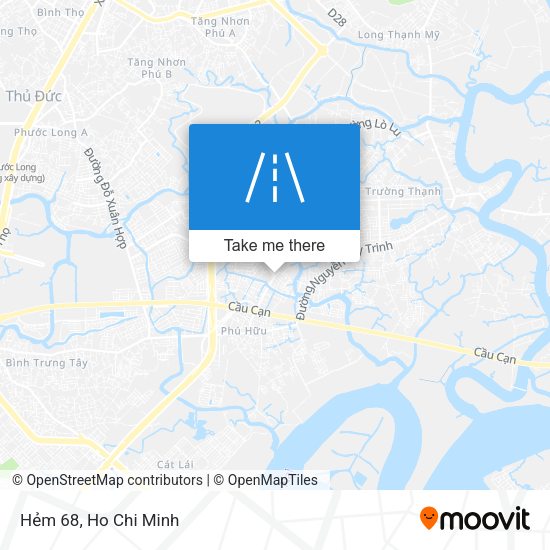 Hẻm 68 map
