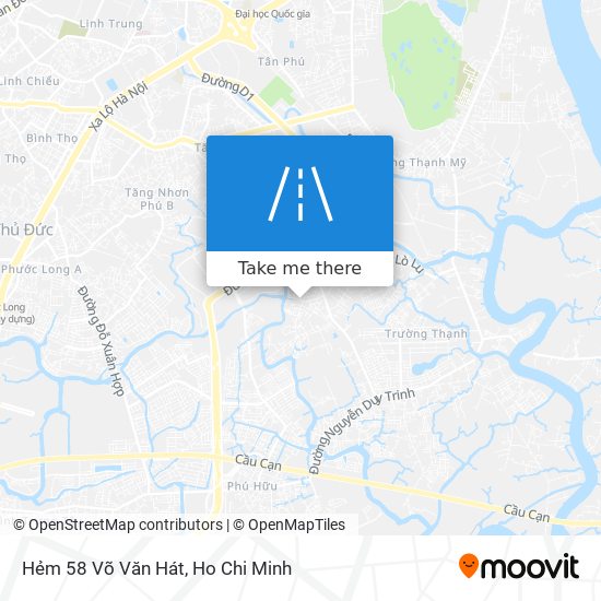 Hẻm 58 Võ Văn Hát map