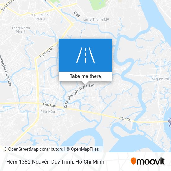 Hẻm 1382 Nguyễn Duy Trinh map