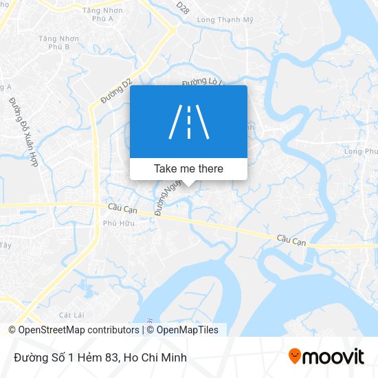 Đường Số 1 Hẻm 83 map