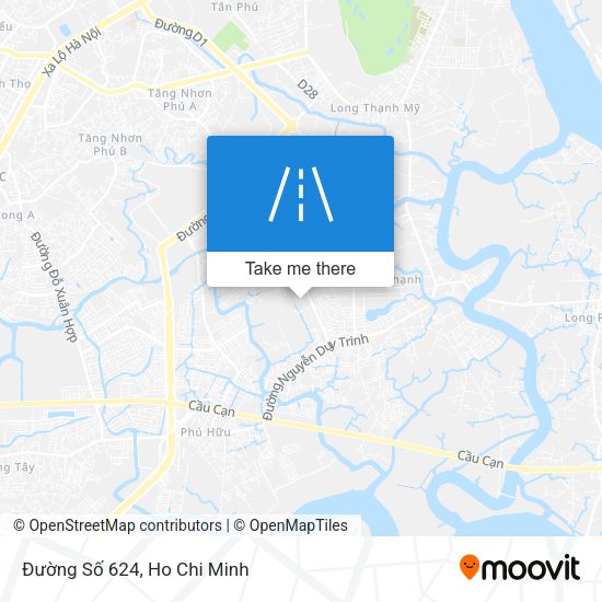 Đường Số 624 map