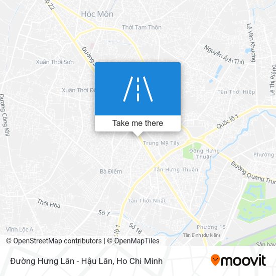 Đường Hưng Lân - Hậu Lân map