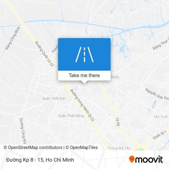 Đường Kp 8 - 15 map