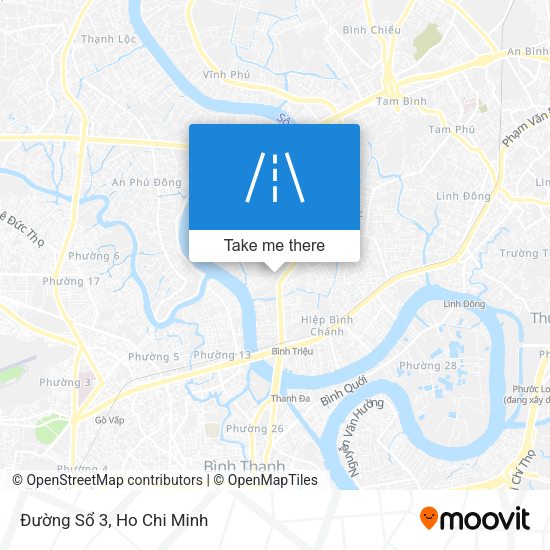 Đường Sổ 3 map