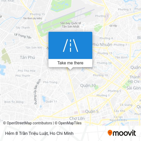Hẻm 8 Trần Triệu Luật map
