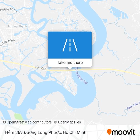 Hẻm 869 Đường Long Phước map