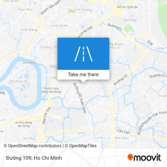 Đường 109 map