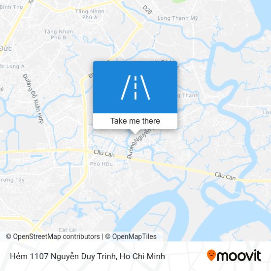 Hẻm 1107 Nguyễn Duy Trinh map