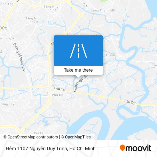 Hẻm 1107 Nguyễn Duy Trinh map