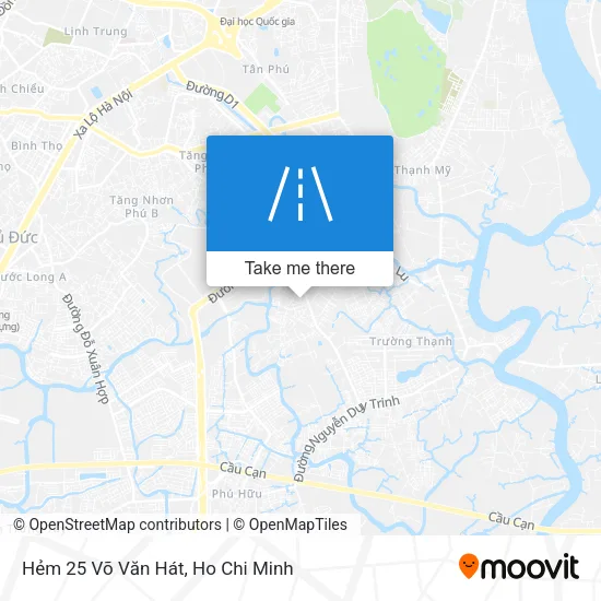 Hẻm 25 Võ Văn Hát map
