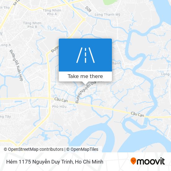 Hẻm 1175 Nguyễn Duy Trinh map