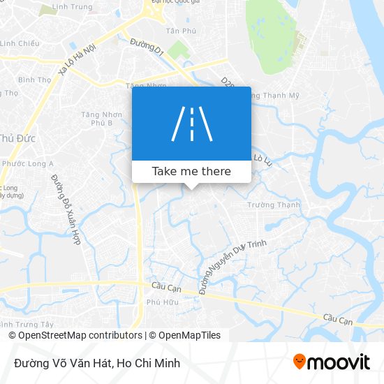 Đường Võ Văn Hát map