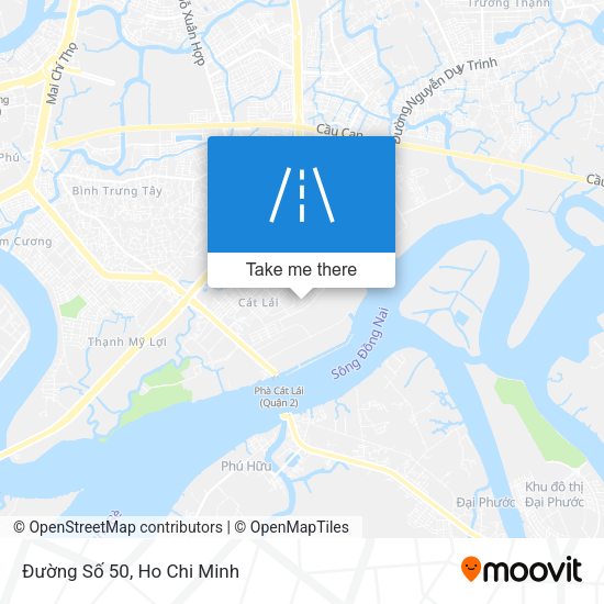 Đường Số 50 map