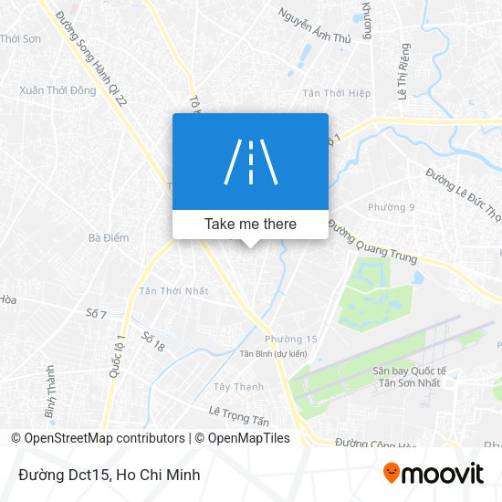 Đường Dct15 map