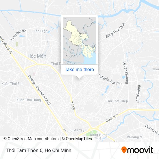 Thới Tam Thôn 6 map