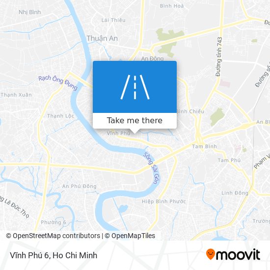 Vĩnh Phú 6 map